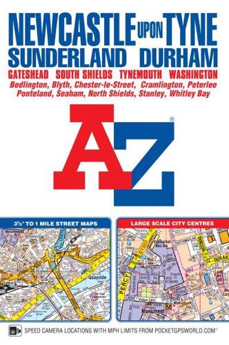 Newcastle Upon Tyne A-Z Street Atlas (Paperback)