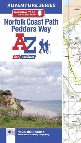 Norfolk Coast Path and Peddars Way National Trail Official Map