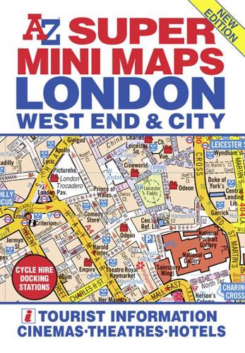 London Super Mini A-Z Maps