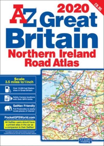 Great Britain A-Z Road Atlas 2020 (A3 Paperback)