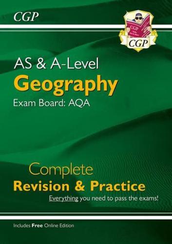 AS and A-Level Geography: AQA Complete Revision & Practice (With Online Edition)