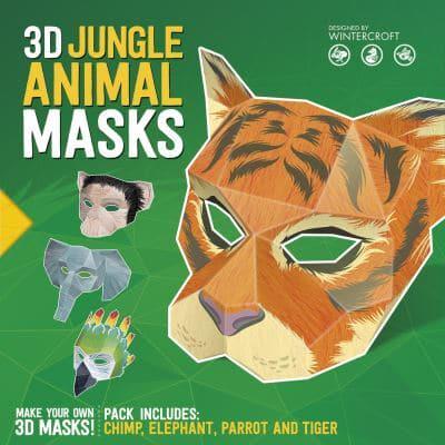 3D Jungle Animal Masks