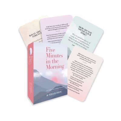 Five Minutes in the Morning: A Focus Card Deck
