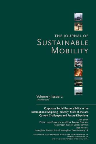 Corporate Social Responsibility in the International Shipping Industry: State-of-the-Art, Current Challenges and Future Directions