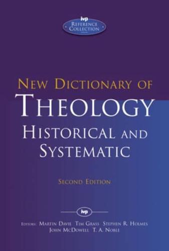 New Dictionary of Theology