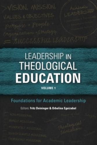 Leadership in Theological Education