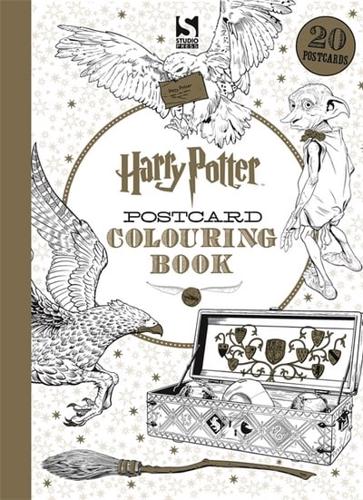 Harry Potter Postcard Colouring Book