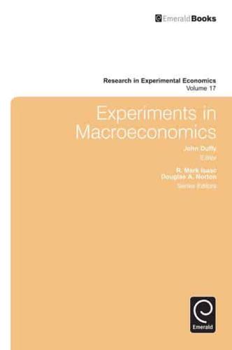 Experiments in Macroeconomics
