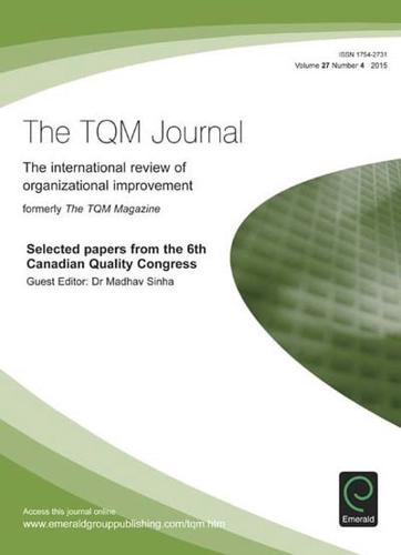 Selected Papers from the 6th Canadian Quality Congress
