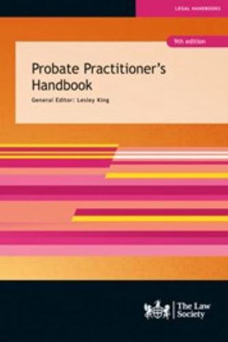 Probate Practitioner's Handbook