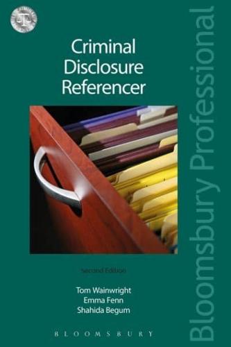 Criminal Disclosure Referencer