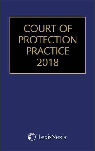 Court of Protection Practice 2018