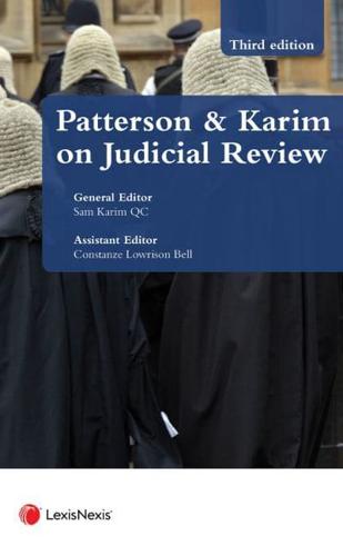 Patterson & Karim on Judicial Review