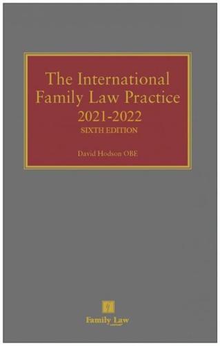 International Family Law Practice, 2021-2022