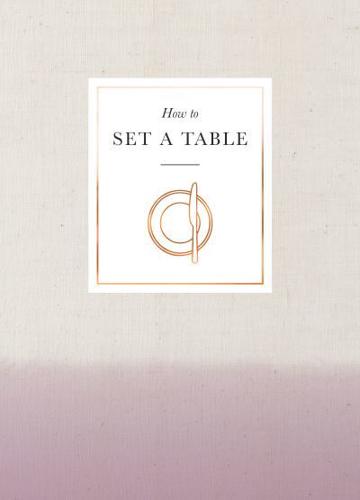 How to Set a Table