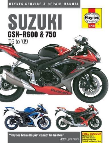 Suzuki GSX-R600 & 750 Motorcycle Repair Manual