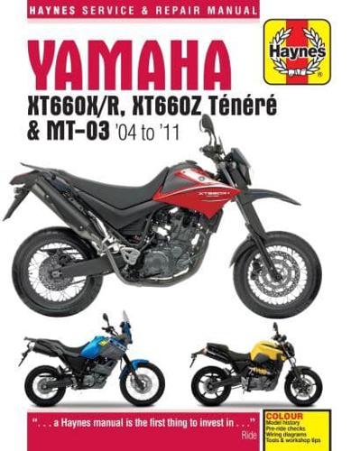 Yamaha XT660 & MT-03 (04 - 11) Haynes Repair Manual