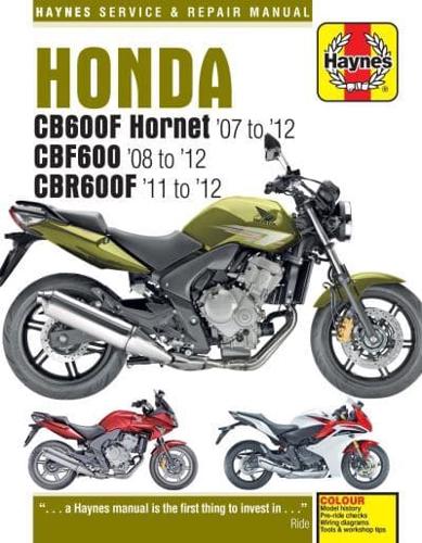 Honda CB600 Hornet, CBF600 & CBR600F (07 - 12)
