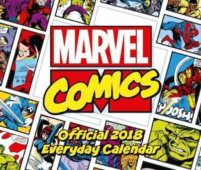 Marvel Comics Official 2018 Desk Block Calendar - Page-A-Day Desk Format