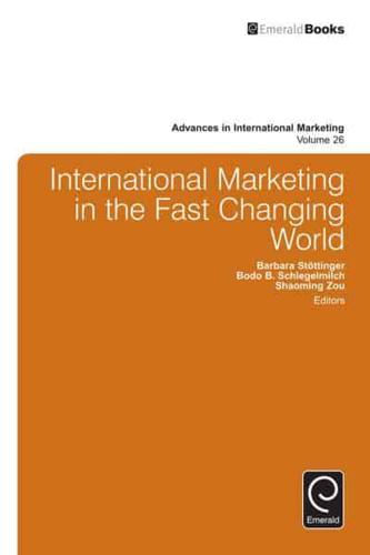 International Marketing in Fast Changing World