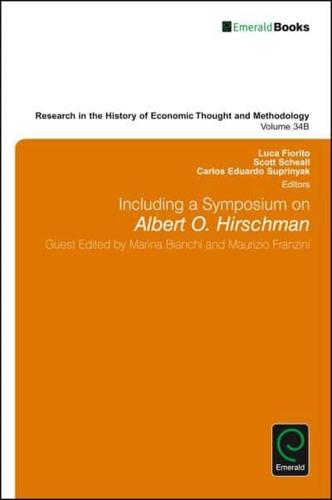 Including a Symposium on Albert O. Hirschman