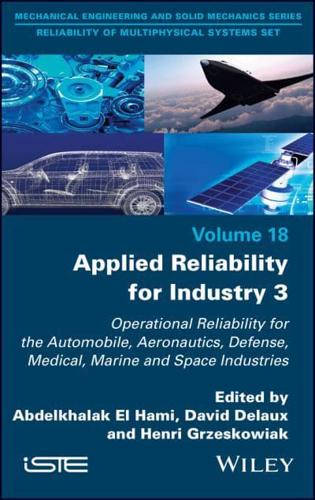 Applied Reliability for Industry. 3