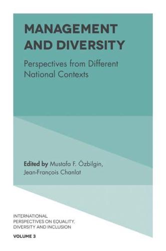 Management and Diversity : Perspectives from Different National Contexts