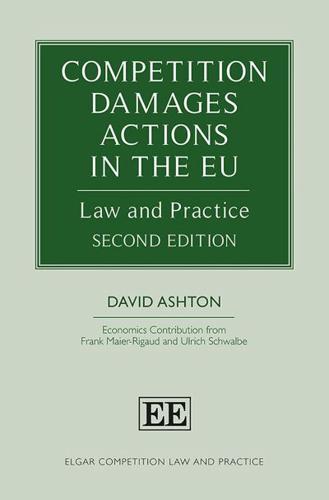 Competition Damages Actions in the EU