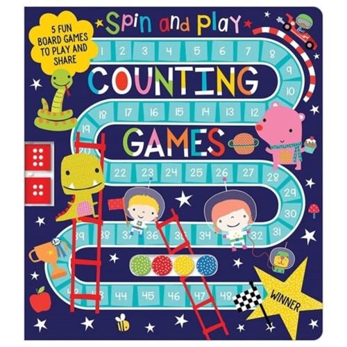 BOARD BOOK SPIN & PLAY COUNTING GAMES