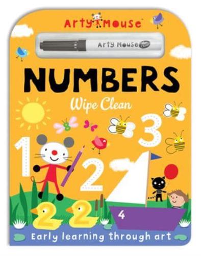 Arty Mouse Wipe Clean Numbers