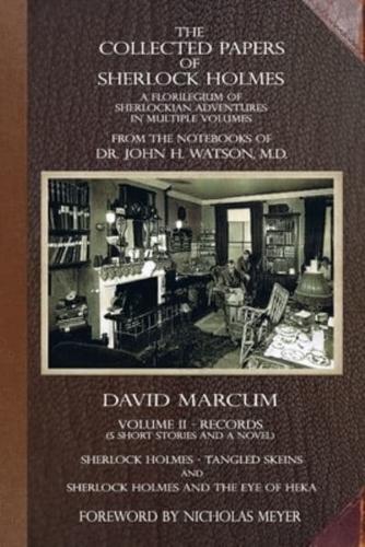 The Collected Papers of Sherlock Holmes - Volume 2