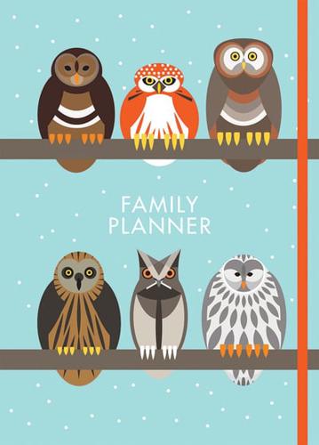 I Like Birds: A Parliament of Owls Family Planner