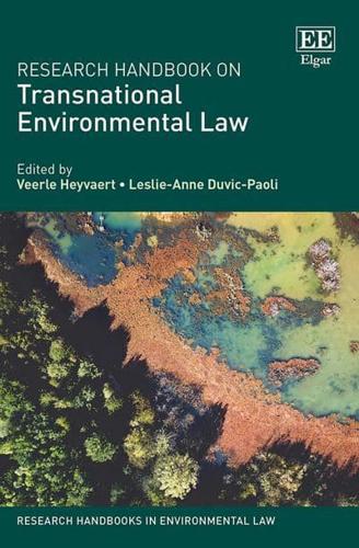 Research Handbook on Transnational Environmental Law