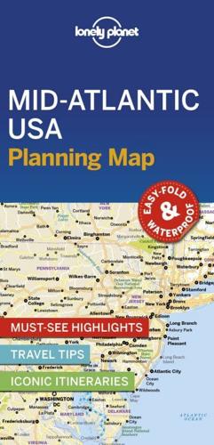 Lonely Planet Mid-Atlantic USA Planning Map 1