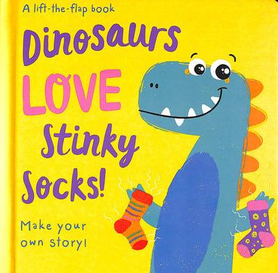 Dinosaurs Love Stinky Socks!