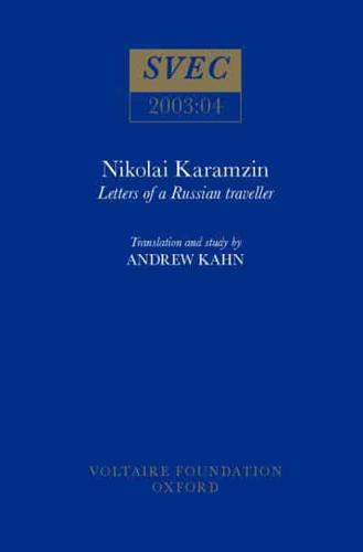 Nikolai Karamzin, Letters of a Russian Traveller