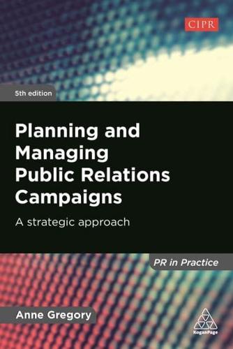 Planning and Managing Public Relations Campaigns