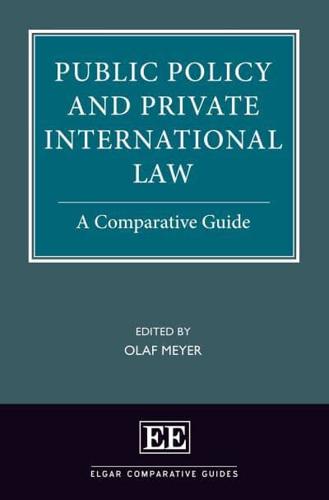 Public Policy and Private International Law