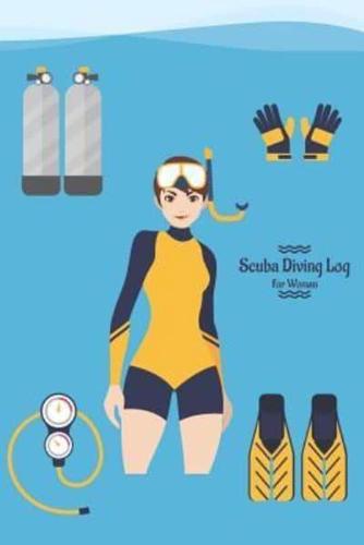 Scuba Diving Log for Woman