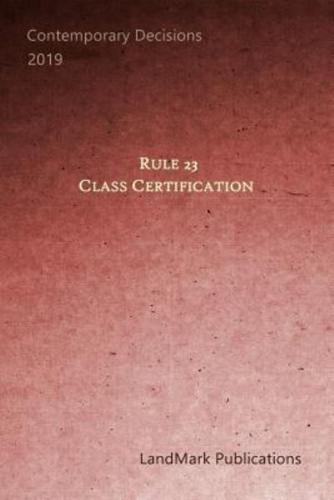 Rule 23 and Class Certification