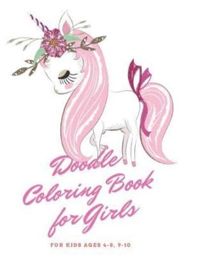 Doodle Coloring Book for Girls