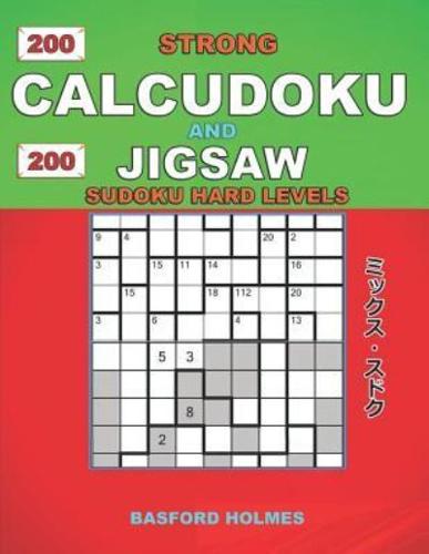 200 Strong Calcudoku and 200 Jigsaw Sudoku Hard Levels