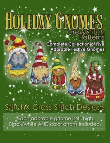 Holiday Gnomes Cross Stitch Patterns