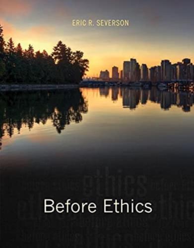 Before Ethics