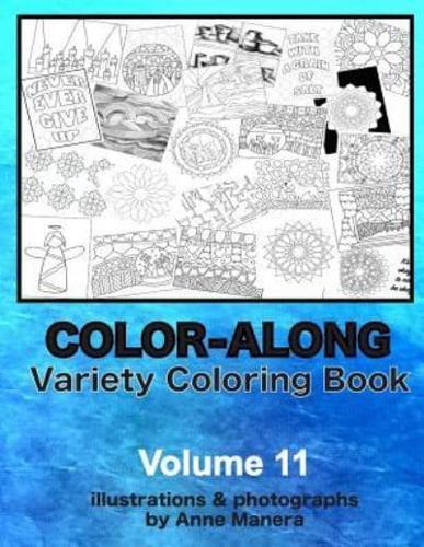 Color Along Variety Coloring Book Volume 11
