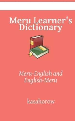 Meru Learner's Dictionary