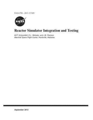 Reactor Simulator Integration and Testing