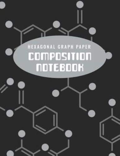 Hexagonal Graph Paper Composition Notebook