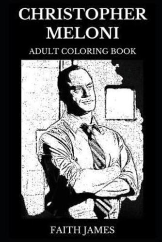 Christopher Meloni Adult Coloring Book