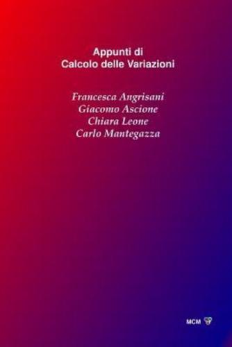 Appunti Di Calcolo Delle Variazioni